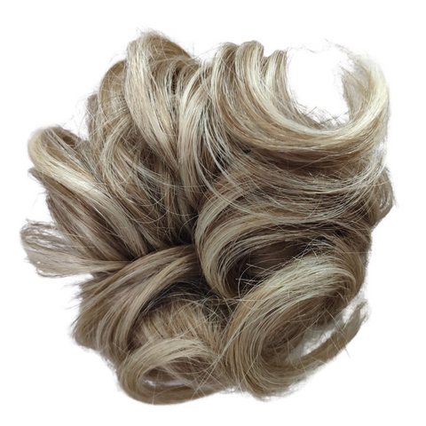 100% Real Hair Scrunchie color 8/613